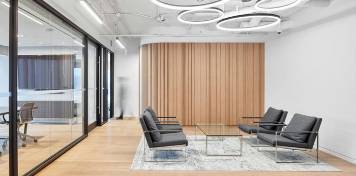 投資集團辦公室裝修設計效果圖