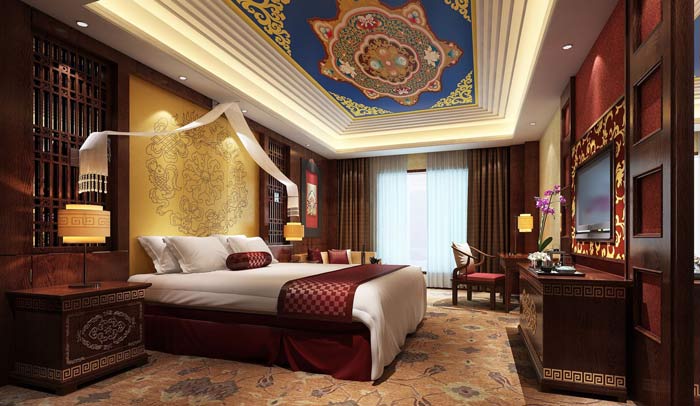 主題酒店客房設計效果圖