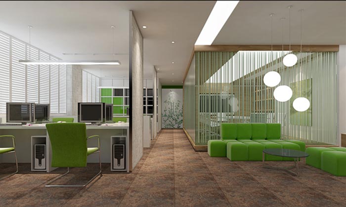 辦公室節(jié)能、節(jié)水、無污染設(shè)計(jì)