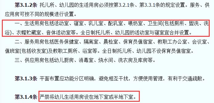 托兒所、幼兒園建筑設計規范JGJ39-87截圖