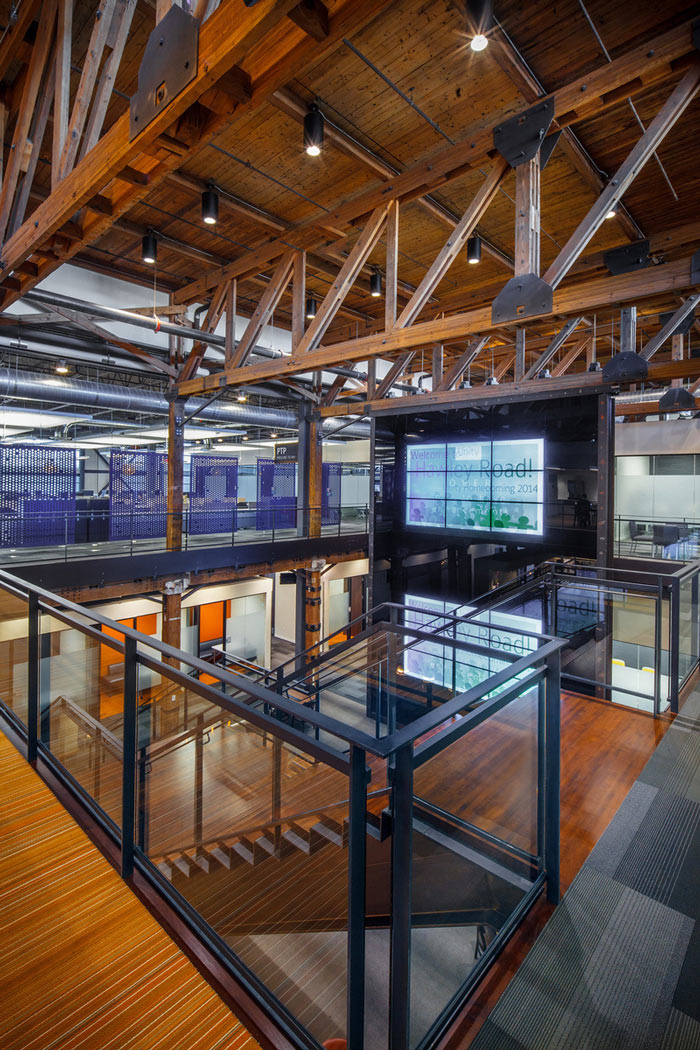 LOFT風格辦公室層級設計