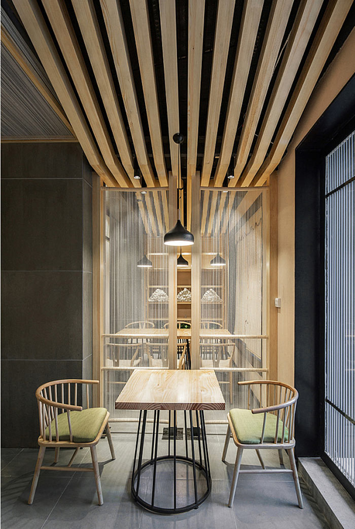 特色面館兩人區裝修設計效果圖