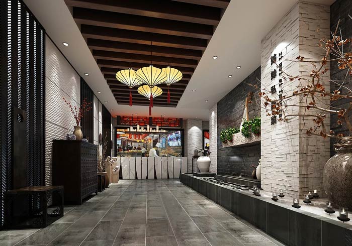 私房菜館裝修設計效果圖