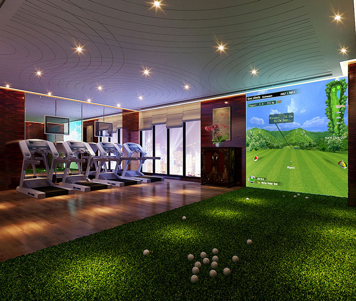 集團(tuán)公司辦公室休閑區(qū)裝修設(shè)計效果圖