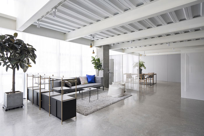 家具公司辦公室洽談區(qū)裝修設(shè)計(jì)效果圖