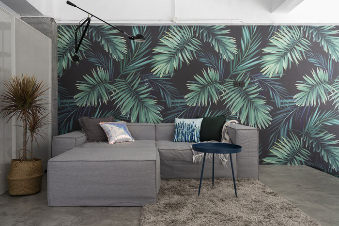 家具公司辦公室二樓休息區(qū)裝修設(shè)計(jì)效果圖