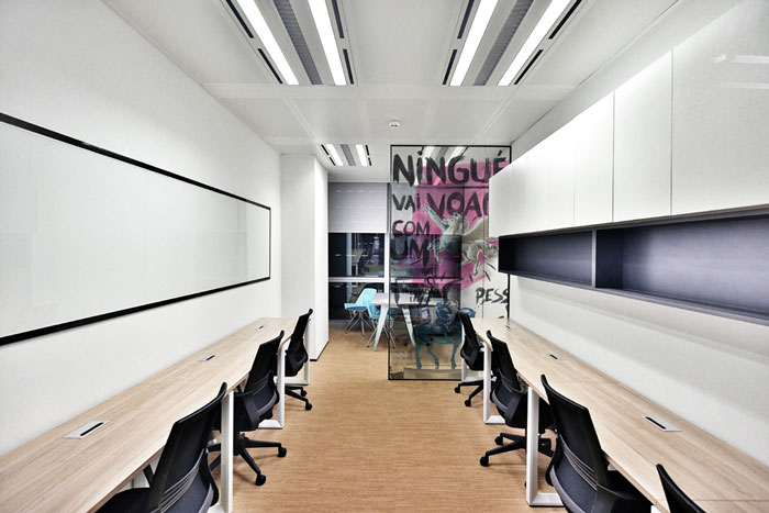 聯合辦公大樓辦公區裝修設計效果圖