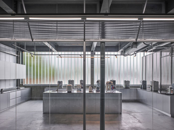 廠房辦公室展覽區域細部裝修設計效果圖