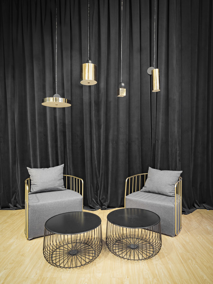 數據科技公司辦公室交流區裝修設計效果圖