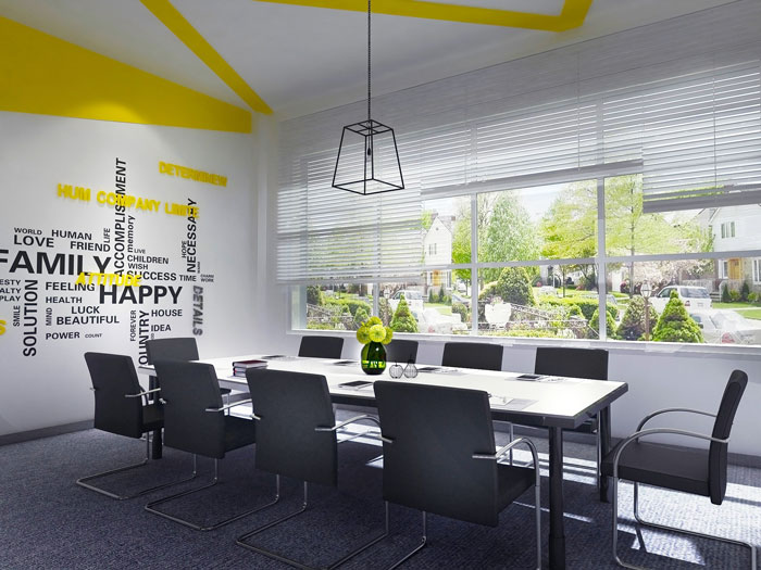 輕工業(yè)風(fēng)格辦公室會議室裝修設(shè)計(jì)效果圖