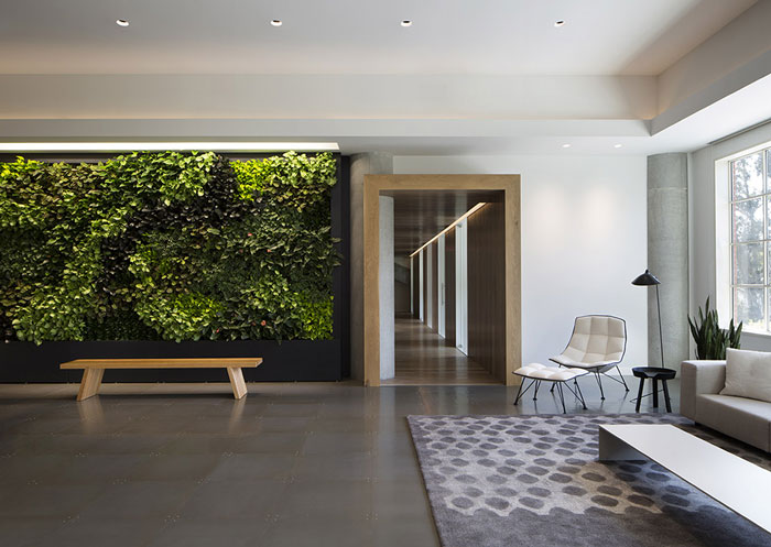 高科技公司辦公室進門區裝修設計效果圖