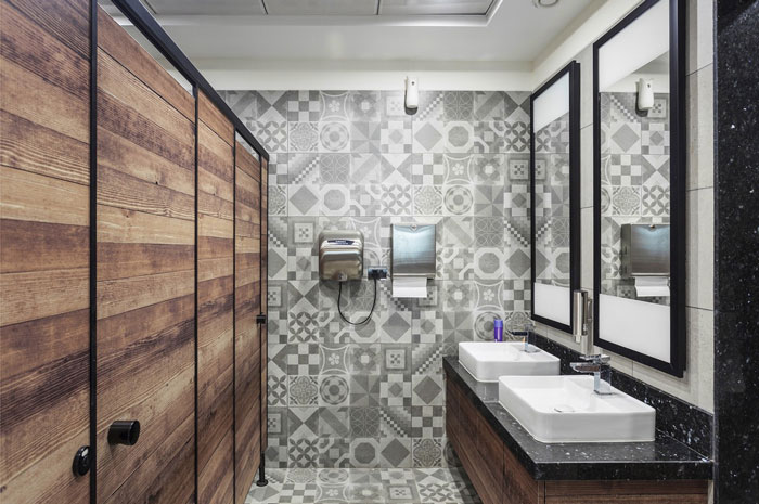 旅游公司辦公室衛生間裝修設計效果圖