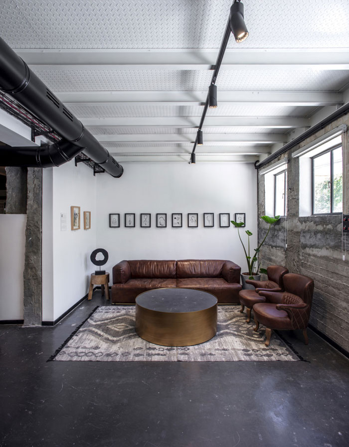 辦公室接待區翻新改造裝修設計效果圖