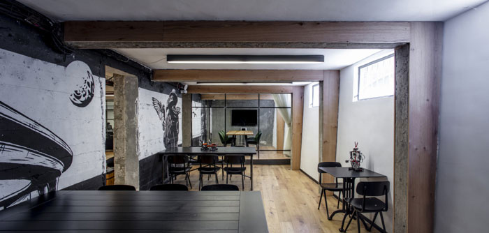 辦公室二樓辦公區翻新改造裝修設計效果圖