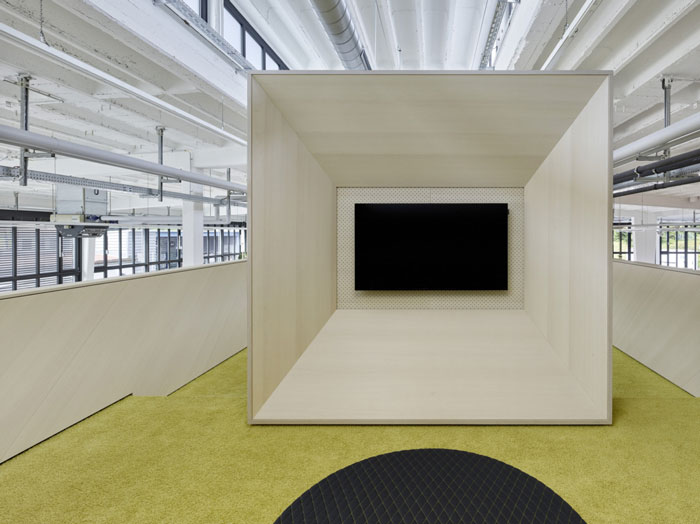 廠區辦公室討論區裝修設計效果圖