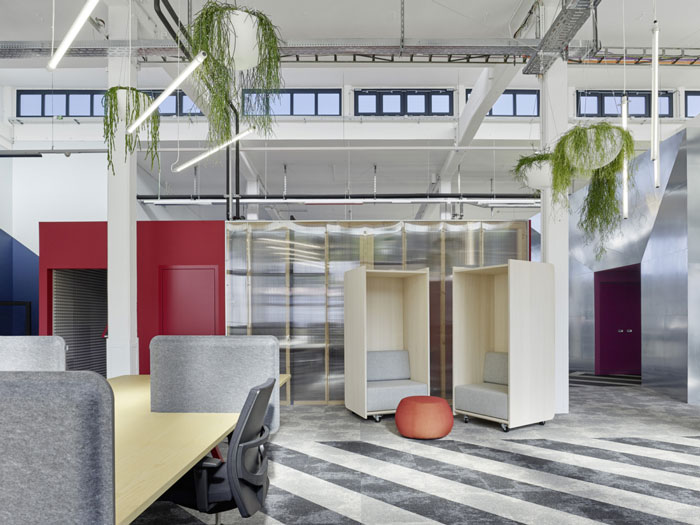 廠區辦公室辦公區裝修設計效果圖