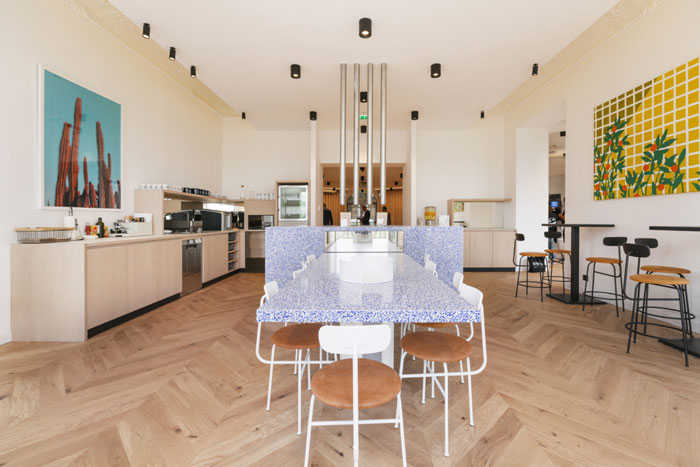 食品公司辦公室茶水間裝修設計效果圖