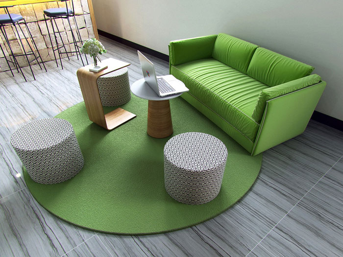 LOFT風格辦公室休息區(qū)裝修設(shè)計效果圖