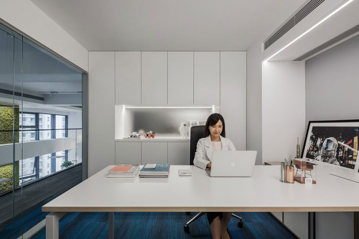 總部辦公室茶水間裝修設計效果圖