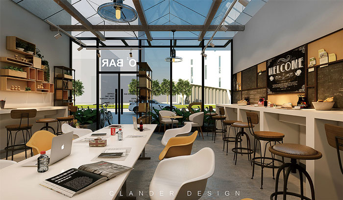 創業孵化基地效果圖