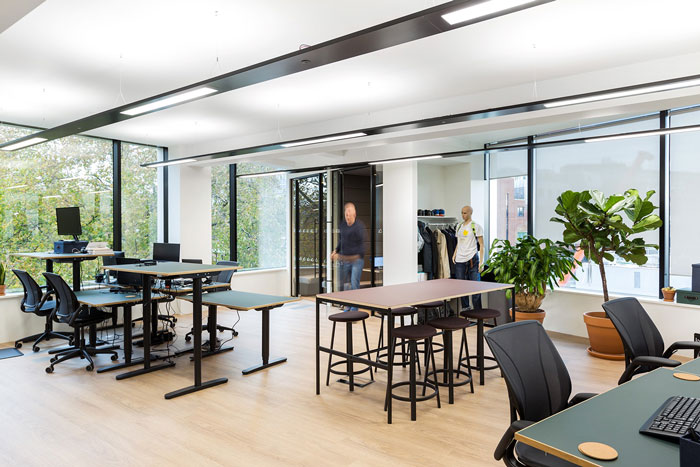 數據公司辦公室辦公區裝修設計效果圖