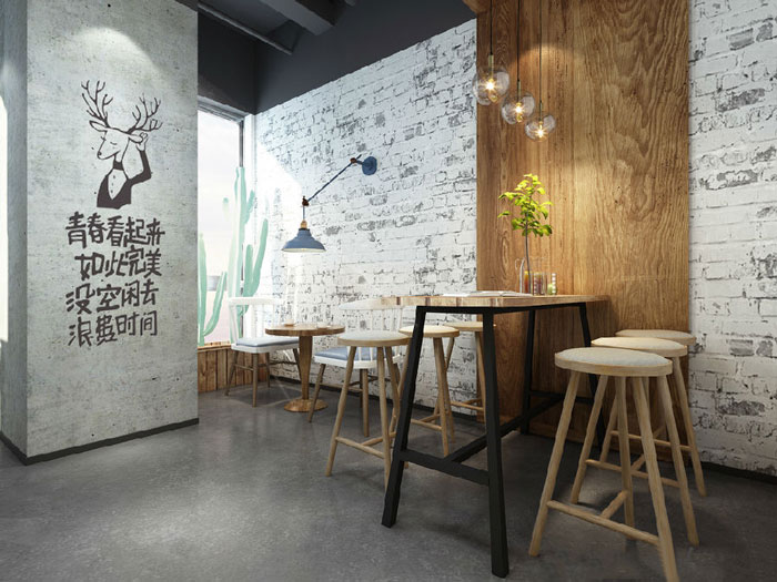 簡潔辦公室休息區裝修設計效果圖