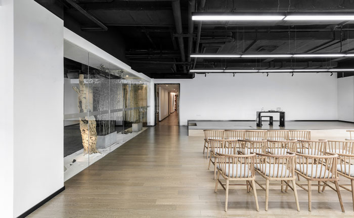 禪意辦公會所培訓區(qū)裝修效果圖