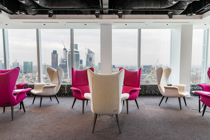 房地產辦公室休息區裝修設計效果圖