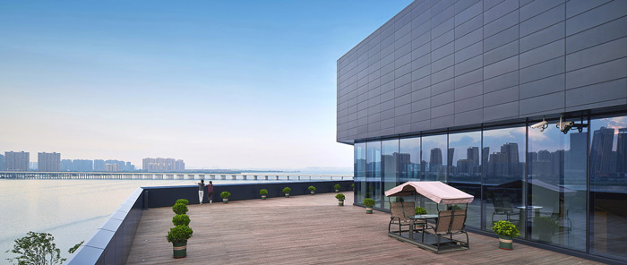 研發中心辦公樓景觀平臺裝修設計效果圖