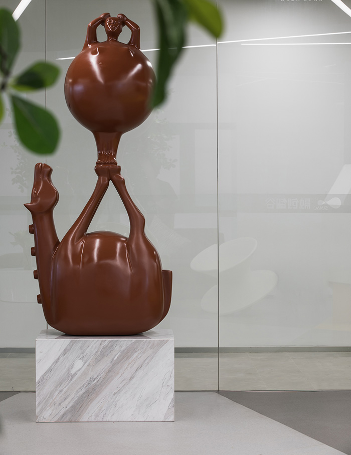 產(chǎn)業(yè)園辦公室裝飾品裝修設計效果圖