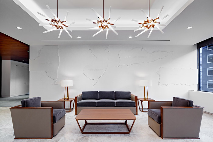 6000平方金融公司接待區裝修設計效果圖