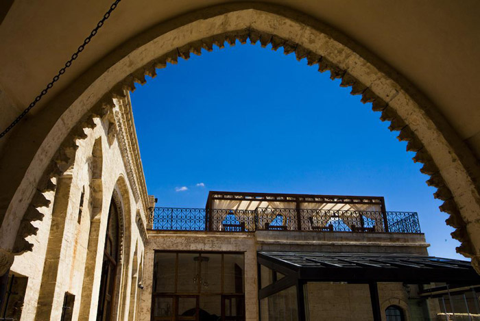 歷史文化酒店設計仰視圖