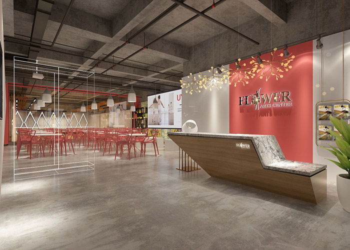 教育培訓學校裝修效果圖