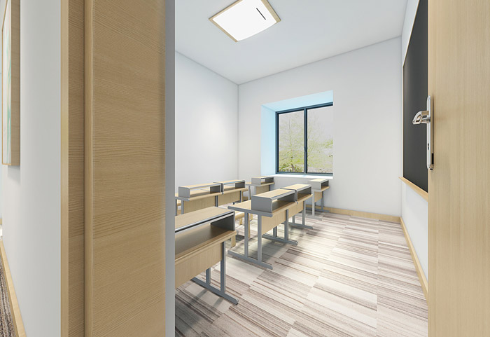 教育培訓機構教室裝修設計效果圖