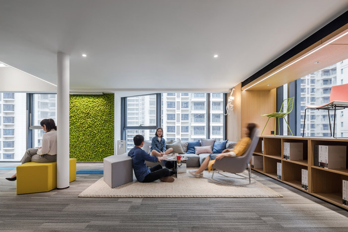 公司辦公室交流區裝修設計方案