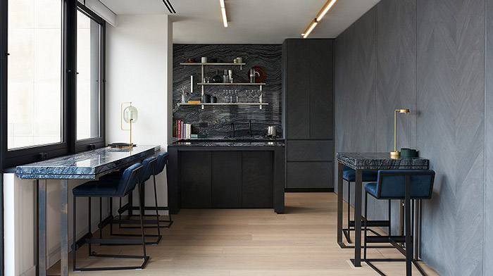 186m2私人辦公室吧臺裝修設計效果圖