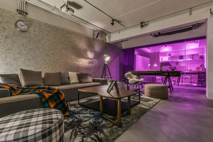 小型loft風格私人辦公室裝修設計效果圖