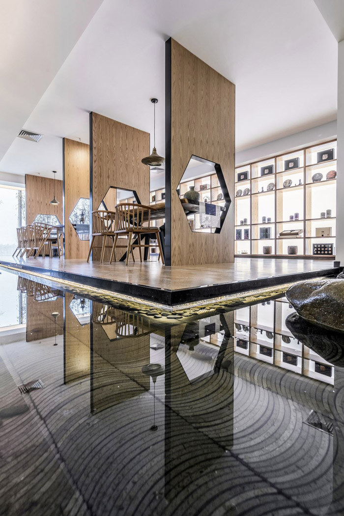 茶業公司辦公室展區裝修設計方案