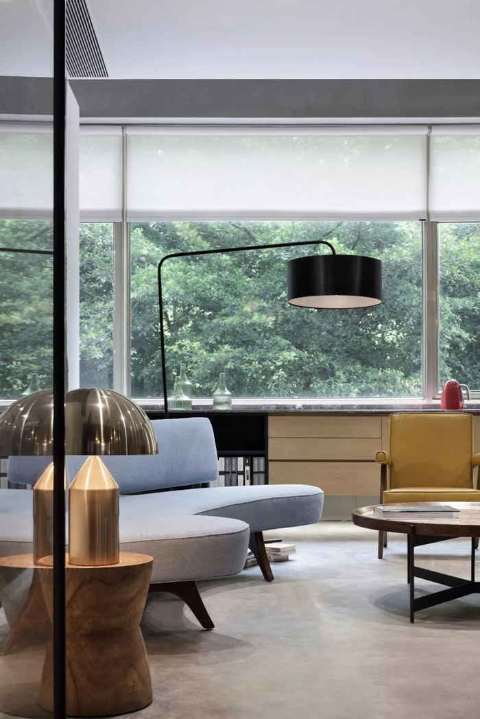 1300㎡辦公室休息區裝修設計效果圖