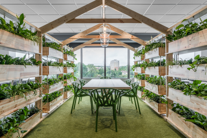 創意辦公空間獨立辦公區裝修設計效果圖