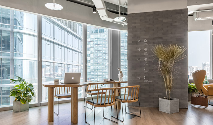 干凈清爽經理辦公室裝修設計效果圖