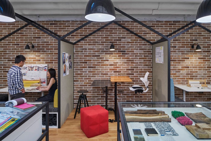 分公司辦公室交流區裝修效果圖