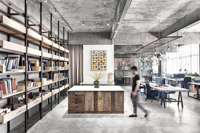 顧問(wèn)公司辦公室過(guò)道裝修設(shè)計(jì)效果圖