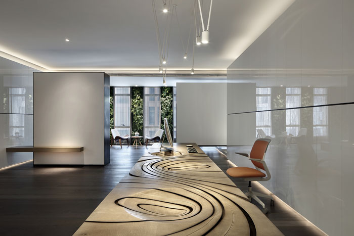 機構(gòu)辦公室接待區(qū)裝修設(shè)計效果圖