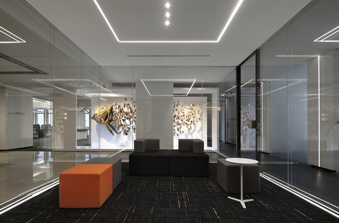 機構(gòu)辦公室接待室裝修設(shè)計效果圖