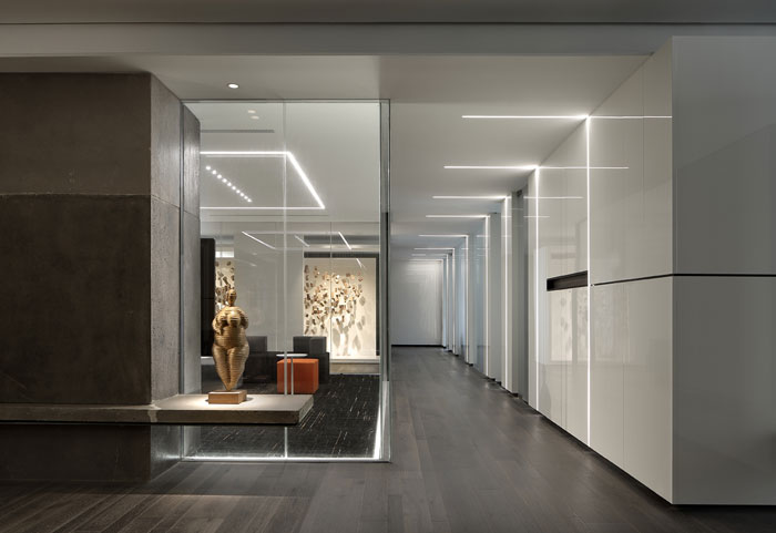 機構(gòu)辦公室走廊裝修設(shè)計效果圖