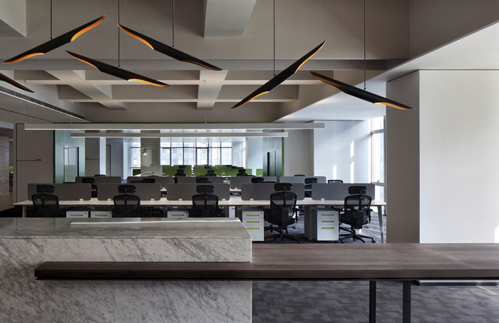 機構(gòu)辦公室辦公區(qū)裝修設(shè)計效果圖