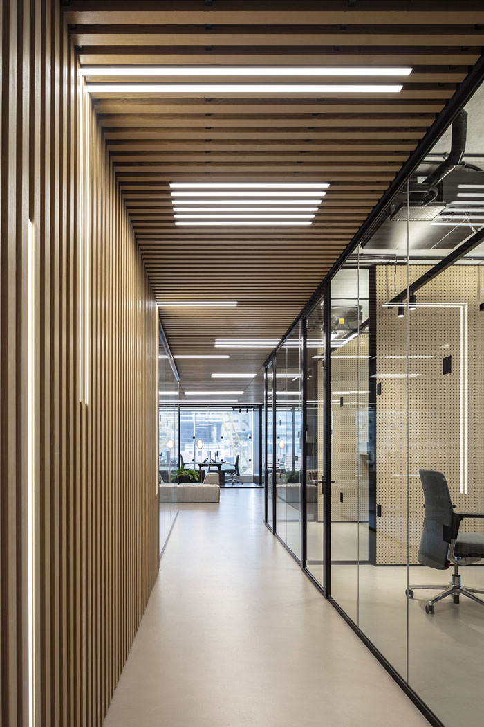 新總部辦公室過道裝修設計效果圖