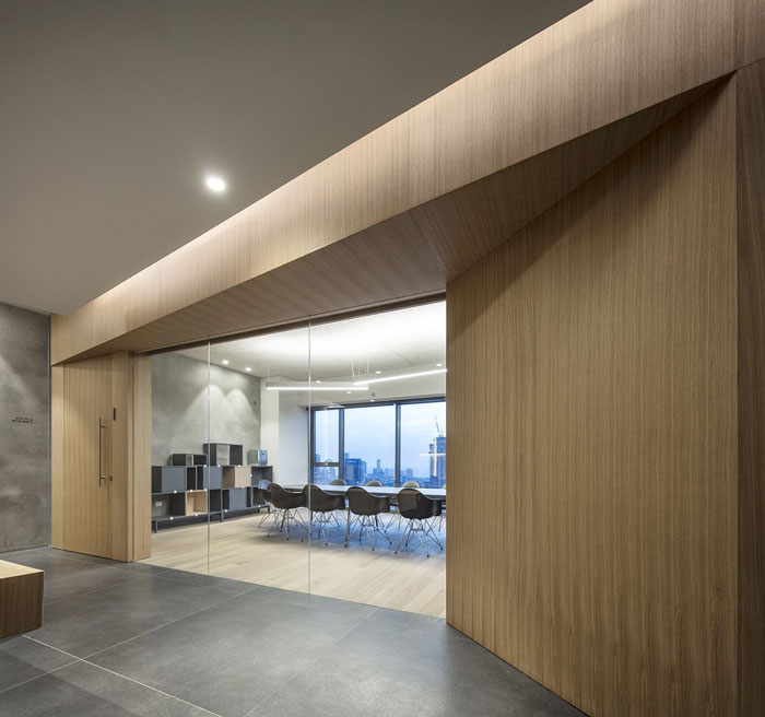 會議公司辦公室過道裝修設計效果圖