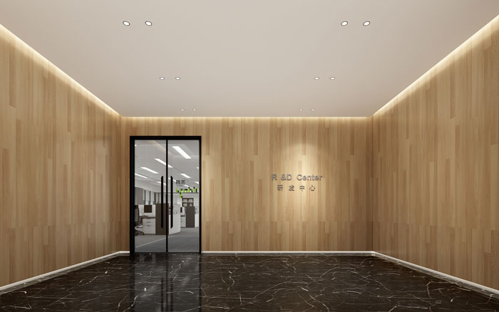 杭州智能廠房辦公樓研發中心裝修設計效果圖